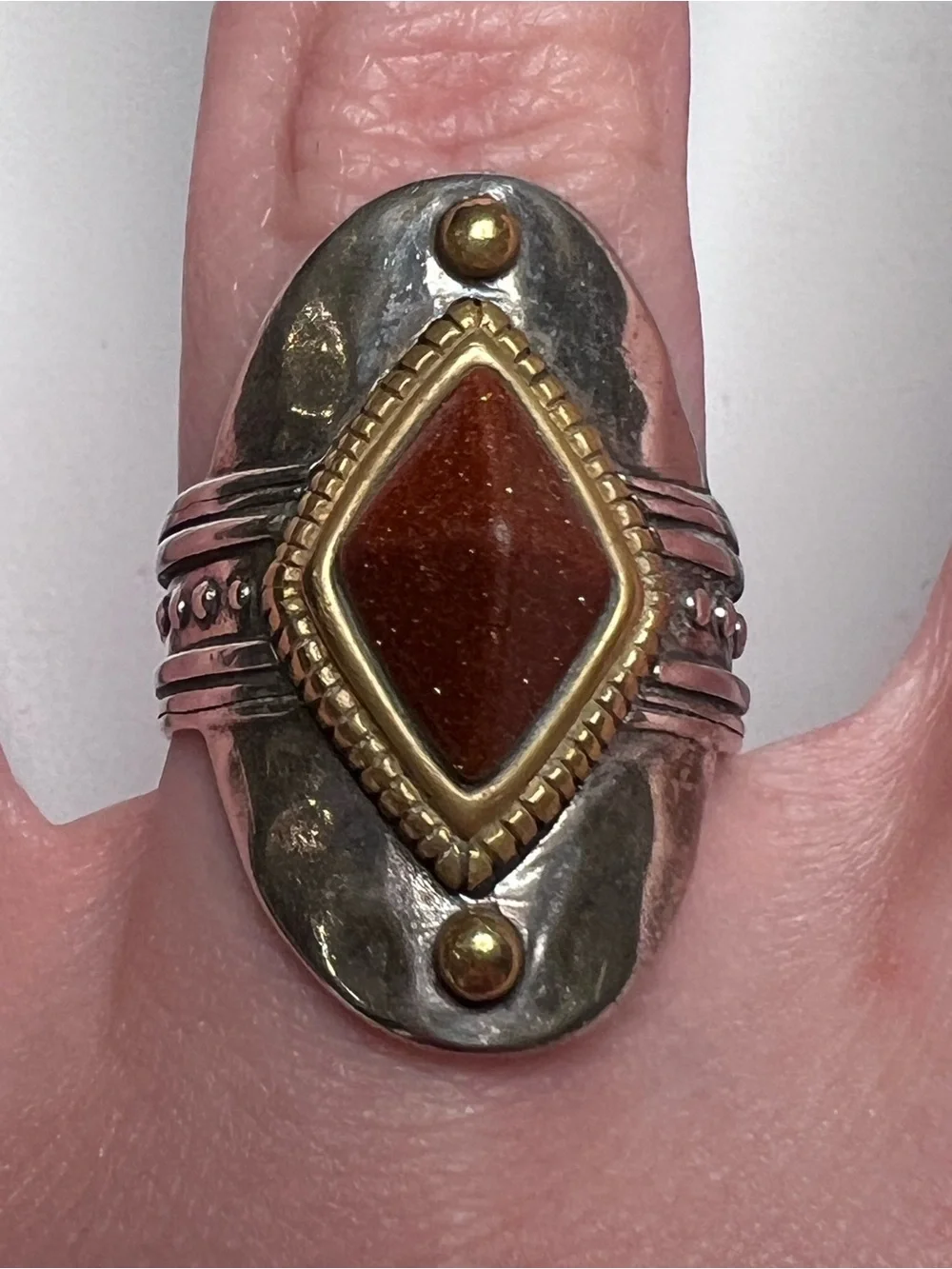 Silpada sunstone sterling